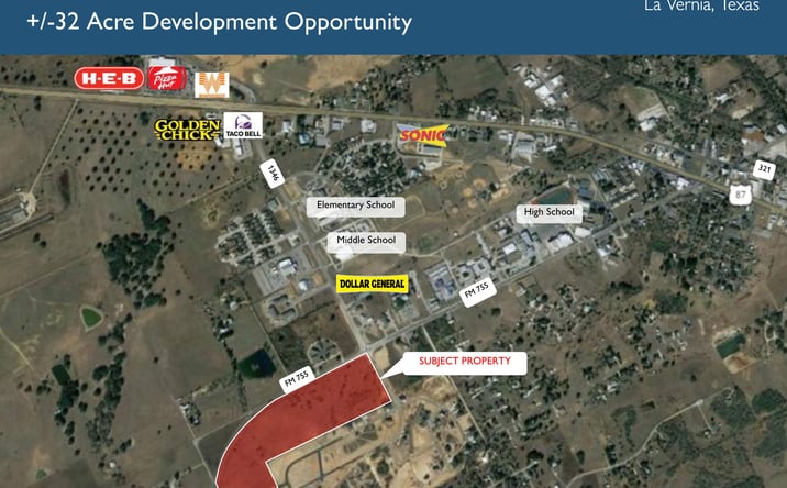 Pictures of Land property located at SEQ & SWQ FM 775 & CR 344, La Vernia, TX 78121 for sales - image #1