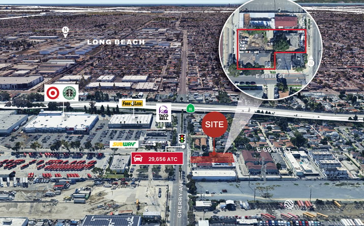 Pictures of Multifamily, Land property located at 6819 CHERRY AVE, LONG BEACH, CA 90805-1718 for sales - image #1