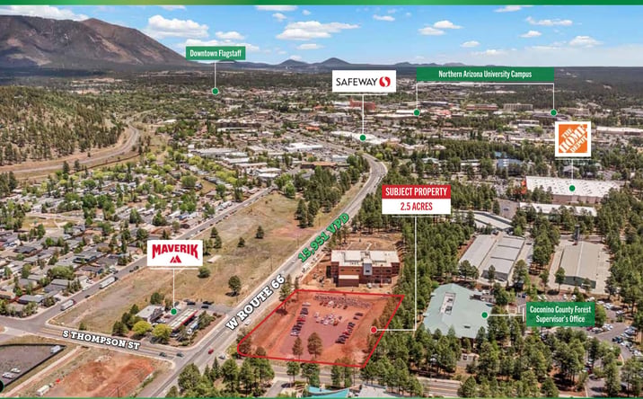 Pictures of Industrial, Hospitality, Land property located at 1683 W Route 66, Flagstaff, AZ 86001 for sales - image #1