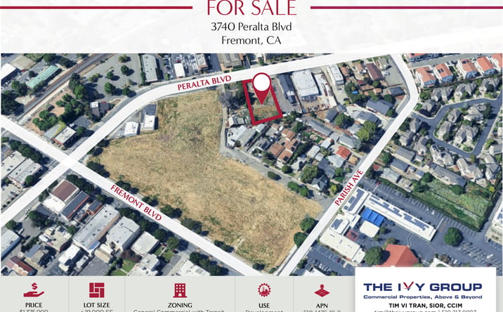 Pictures of Land property located at 3740 Peralta Blvd, Fremont, CA 94536-4845 for sales - image #1