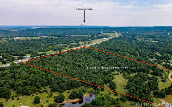 Pictures of Land property located at 6490 NW 52nd Avenue, Tulsa, OK 74126 for sales - image #1