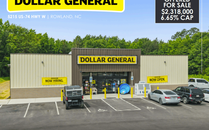 Pictures of Retail property located at 5215 U.S. 74 Alternate, Rowland, NC 28383 for sales - image #1