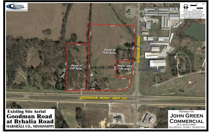 Pictures of Land property located at 4464 MS-302, Olive Branch, MS 38654 for sales - image #1