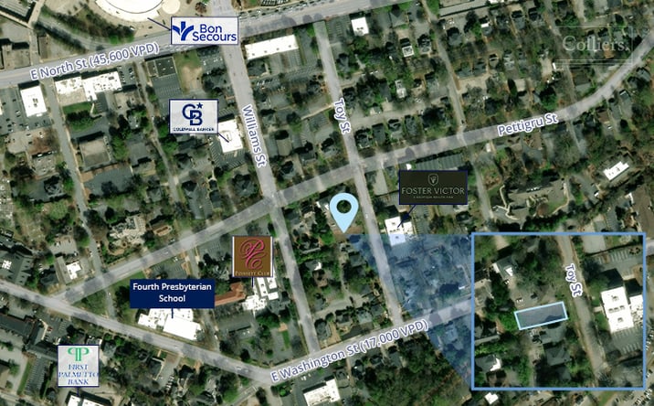 Pictures of Land property located at 15 TOY ST, GREENVILLE, SC 29601 for sales - image #1