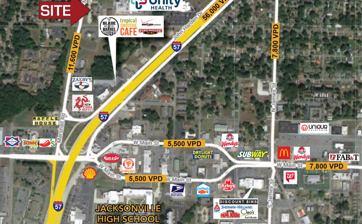Pictures of Office property located at 811 Marshall Rd, Jacksonville, AR 72076 for sales - image #1