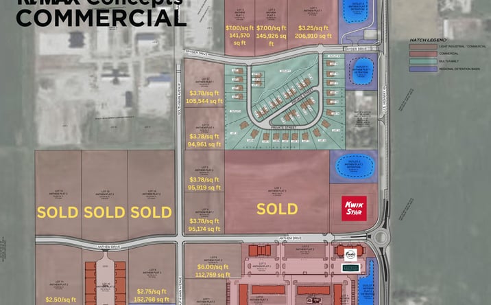 Pictures of Retail, Land property located at 102 Anthem Drive, Huxley, IA 50124 for sales - image #1