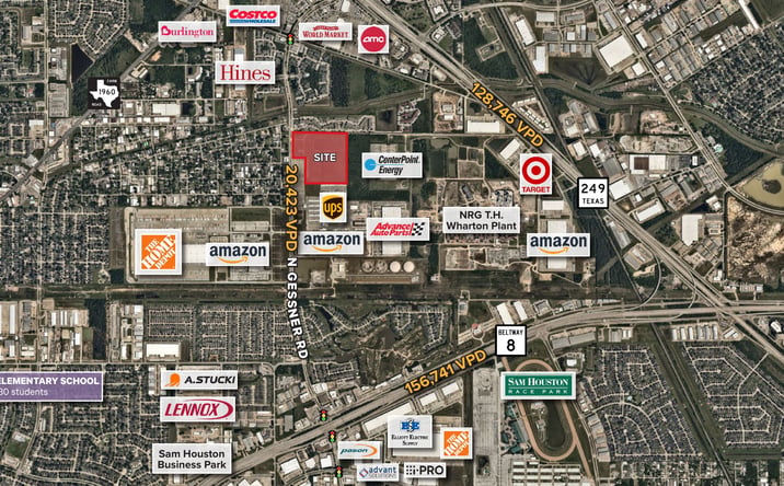Pictures of Land property located at 11802 North Gessner Road, Houston, TX 77064 for sales - image #1