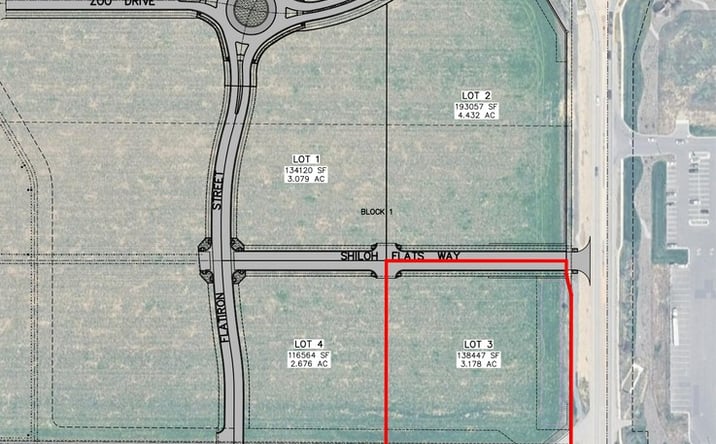 Pictures of Land property located at Block 1, Lot 3 S Shiloh Rd, Billings, MT 59106 for sales - image #1
