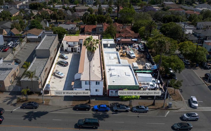 Pictures of Retail, Multifamily property located at 5022 West Washington Boulevard, Los Angeles, CA 90016 for sales - image #1