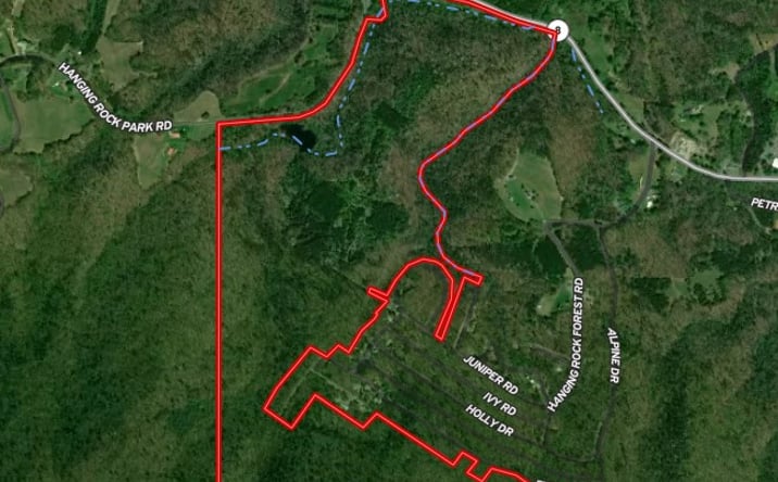 Pictures of Land property located at 1790 Hanging Rock Park Road, Danbury, NC 27016 for sales - image #1