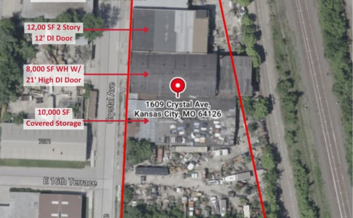 Pictures of Industrial property located at 1609 Crystal Avenue, Kansas City, MO 64129 for sales - image #1