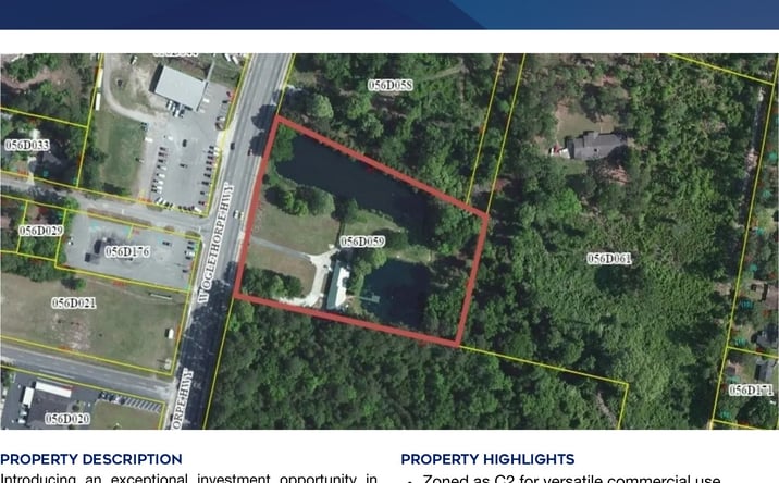 Pictures of Land property located at 402 W Oglethorpe Hwy, Hinesville, GA 31313 for sales - image #1