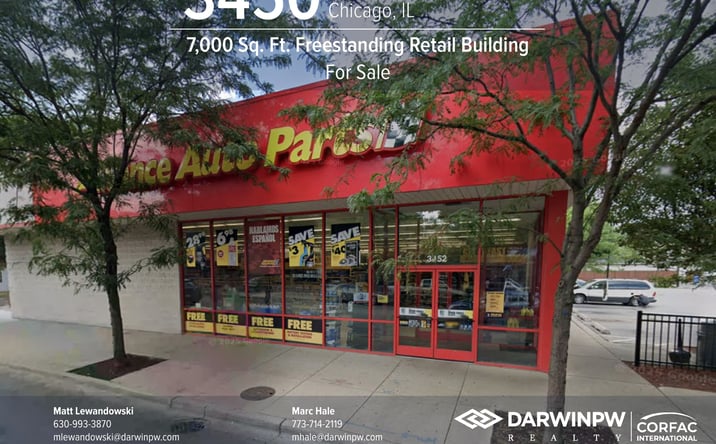 Pictures of Retail property located at 3450 West Montrose Avenue, Chicago, IL 60618 for sales - image #1
