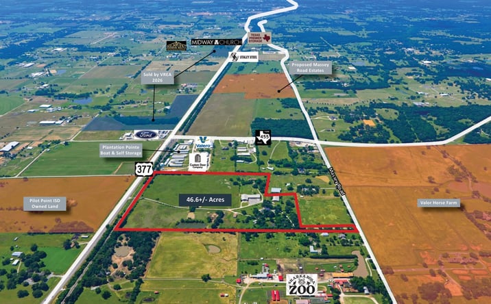 Pictures of Land property located at 11470 Massey Road, Pilot Point, TX 76258 for sales - image #1