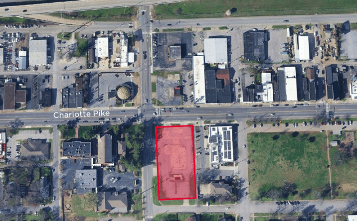 Pictures of Retail, Land property located at 5025 Charlotte Pike, Nashville, TN 37209 for sales - image #1