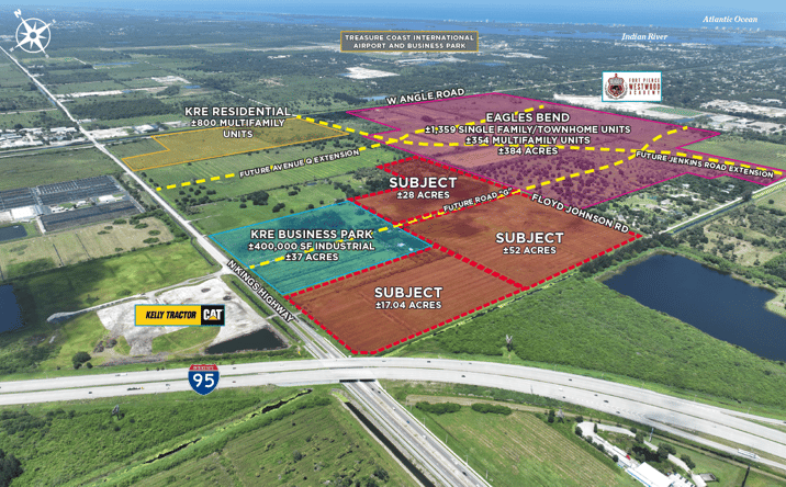 Pictures of Land property located at East of I-95 & FL Turnpike, Kings Hwy, Fort Pierce, FL 34947 for sales - image #1