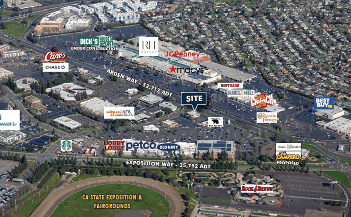 Pictures of Retail property located at 1800 ARDEN WAY, SACRAMENTO, CA 95815-5002 for sales - image #1
