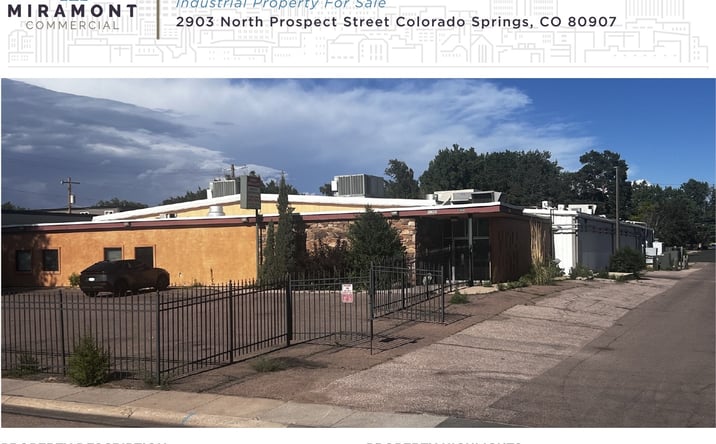 Pictures of Industrial property located at 2903 North Prospect Street, Colorado Springs, CO 80907 for sales - image #1