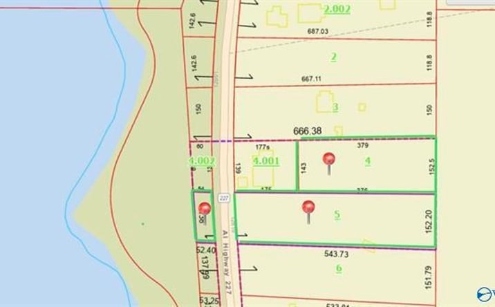 Pictures of Land property located at 3.48 Acres Alabama Highway 227, Guntersville, AL 35976 for sales - image #1