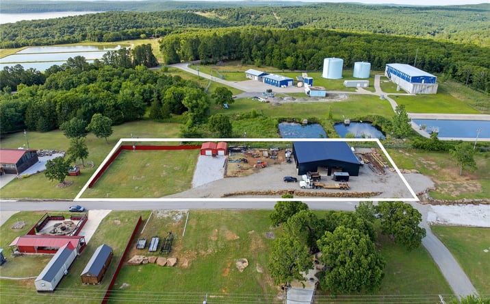 Pictures of Land property located at E 978 Road (Shop & 4) Road, Vian, OK 74962 for sales - image #1