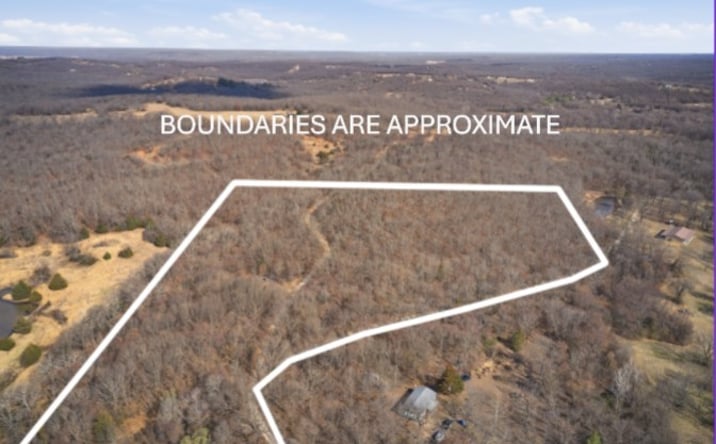 Pictures of Land property located at 1234 Carter Road, Mounds, OK 74047 for sales - image #1