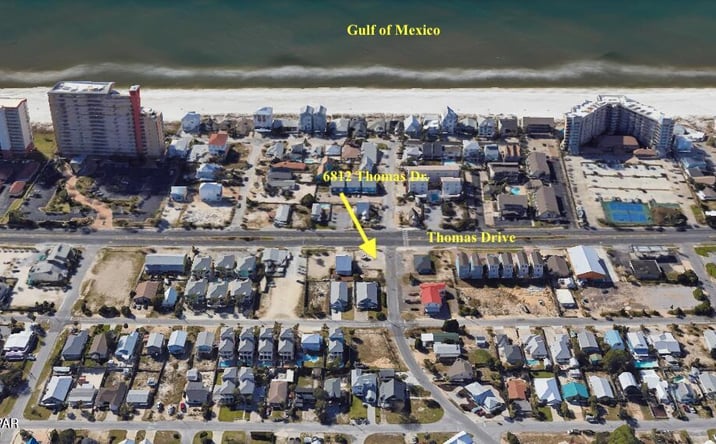 Pictures of Land property located at 6812 Thomas Drive, Panama City, FL 32408 for sales - image #1