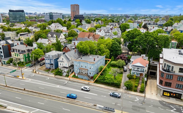 Pictures of Multifamily property located at 416-422 McGrath Highway, Somerville, MA 02143 for sales - image #1