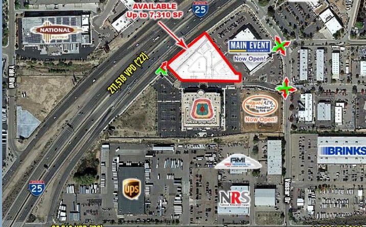 Pictures of Land, Retail property located at I-25 & Comanche Rd., Albuquerque, NM 87109 for sales - image #1