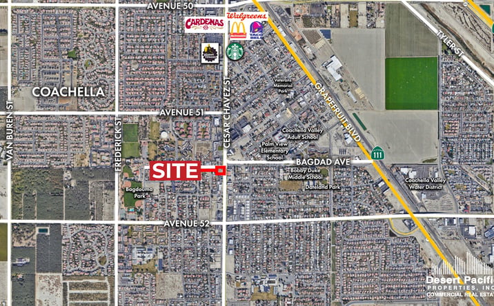 Pictures of Retail, Land property located at 51531 Harrison Street, Coachella, CA 92236 for sales - image #1