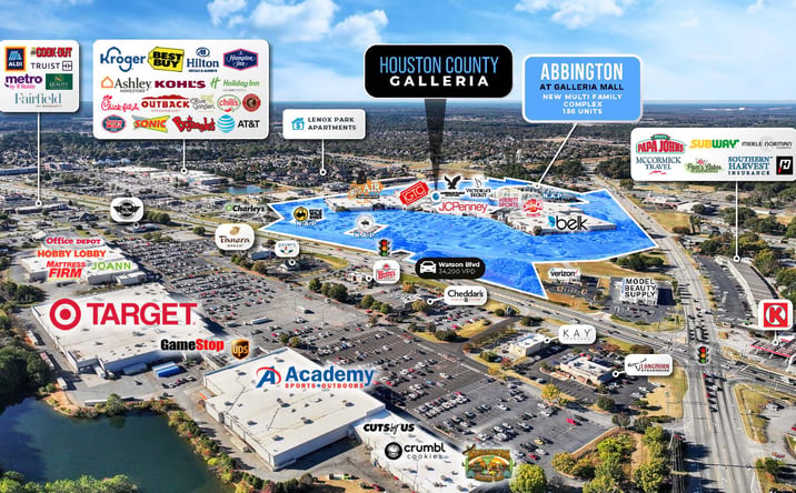 Pictures of Retail property located at 2922 Watson Boulevard, Centerville, GA 31028 for sales - image #1