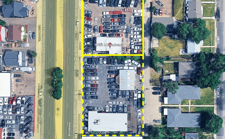Pictures of Land, Retail property located at 4732 South Broadway, Englewood, CO 80113 for sales - image #1