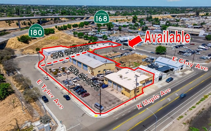 Pictures of Retail, Office, Industrial property located at 1017 N Maple Ave, Fresno, CA 93702 for sales - image #1