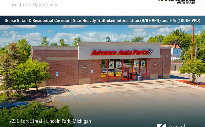 Pictures of Retail property located at 2230 Fort Street, Lincoln Park, MI 48146 for sales - image #1