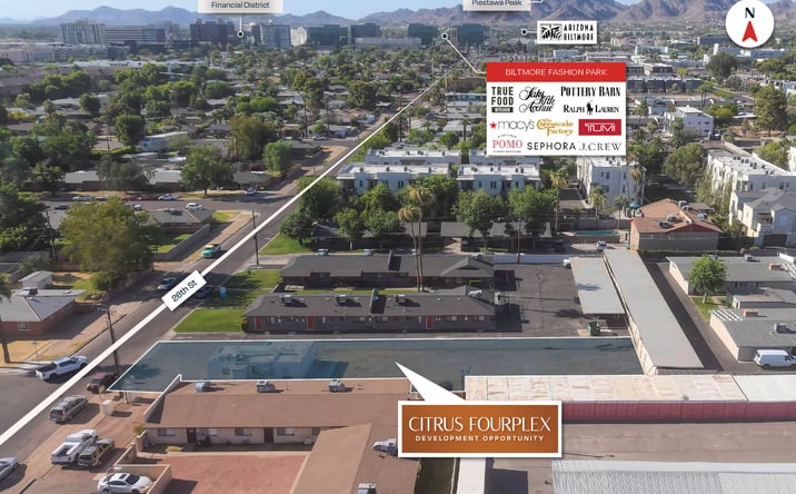Pictures of Multifamily property located at 4215 North 26th Street, Phoenix, AZ 85016 for sales - image #1