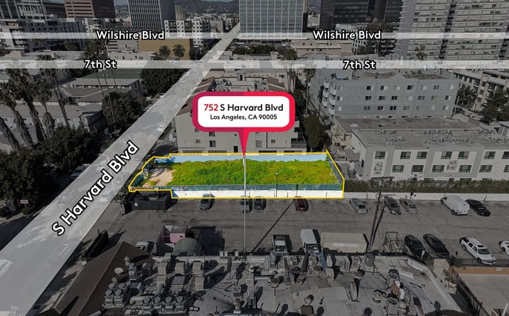 Pictures of Land property located at 752 South Harvard Blvd, Los Ageles, CA 90005 for sales - image #1