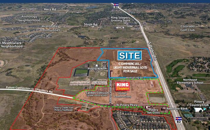 Pictures of Industrial, Land property located at Parker Road & North Pinery Parkway, Parker, CO 80134 for sales - image #1