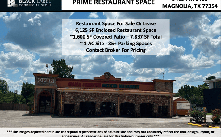 Pictures of Retail property located at 5405 Farm to Market Road 1488, Magnolia, TX 77354 for sales - image #1