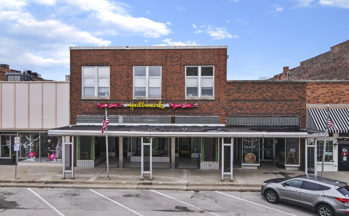 Pictures of Retail, Mixed Use property located at 608-612 Broadway Street, Lincoln, IL 62656 for sales - image #1