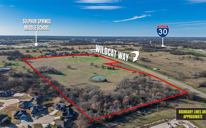 Pictures of Land property located at 0000 WILDCAT WAY, SULPHUR SPRINGS, TX 75482 for sales - image #1