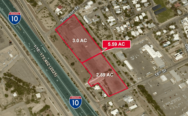 Pictures of Land property located at 601 W. Simpson St. & 630 W. 18th St., Tucson, AZ 85745 for sales - image #1