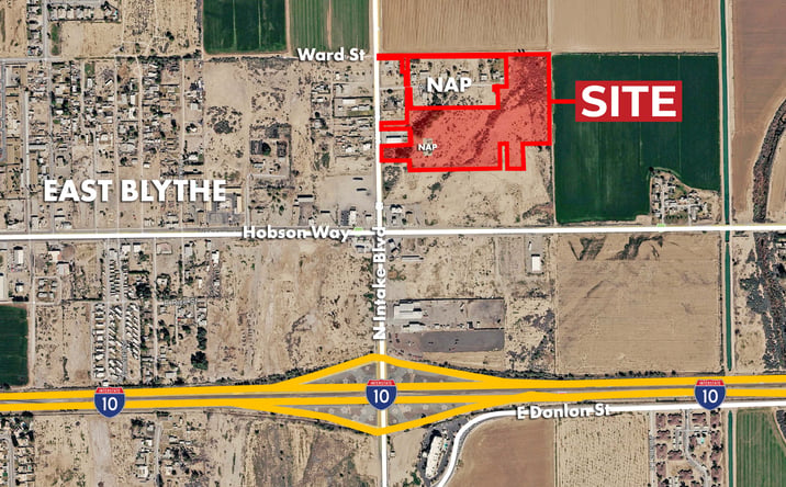 Pictures of Land property located at North Intake Boulevard, Blythe, CA 92225 for sales - image #1