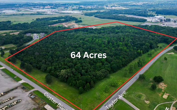 Pictures of Land property located at Custer Blvd. and Taylor Ave., Fort Smith, AR 72916 for sales - image #1