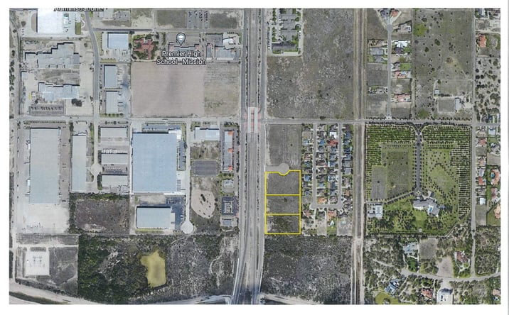 Pictures of Land property located at 1405 International Dr, Mission, TX 78572 for sales - image #1