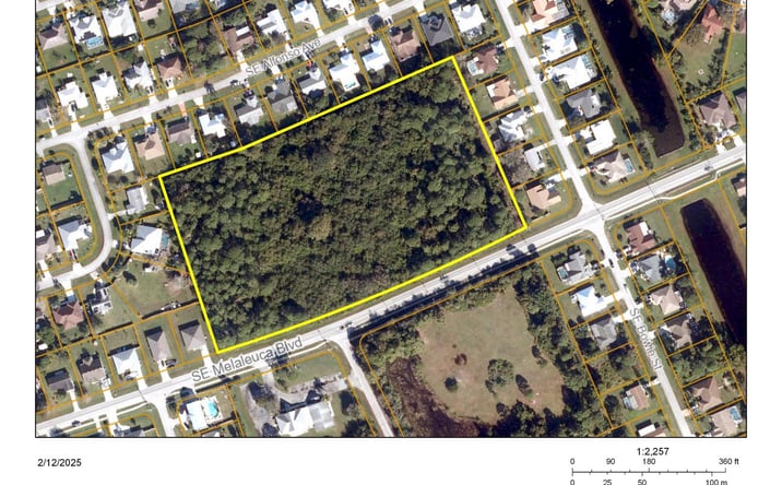 Pictures of Land property located at 2501 SE Melaleuca Boulevard, Port St. Lucie, FL 34952 for sales - image #1