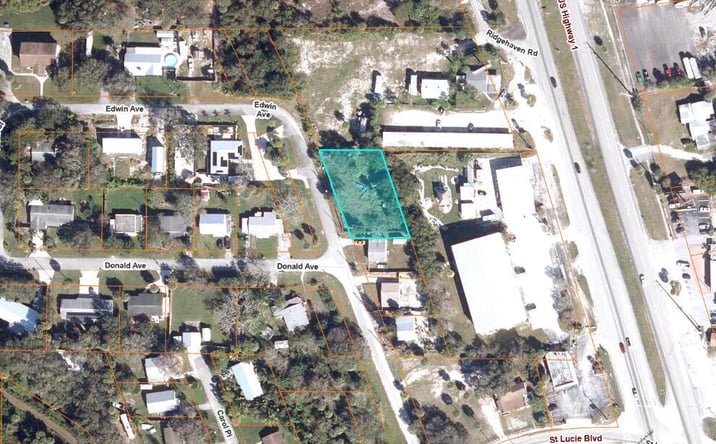 Pictures of Land property located at Tbd Anthony Street, Fort Pierce, FL 34982 for sales - image #1