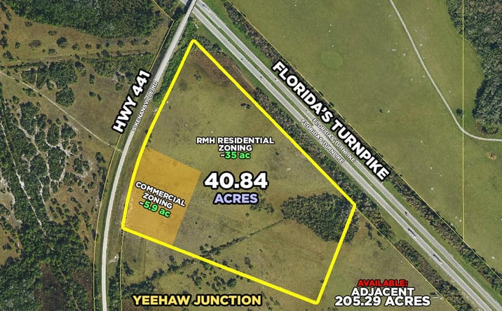 Pictures of Land property located at 5001 S Kenansville Road, Okeechobee, FL 34972 for sales - image #1