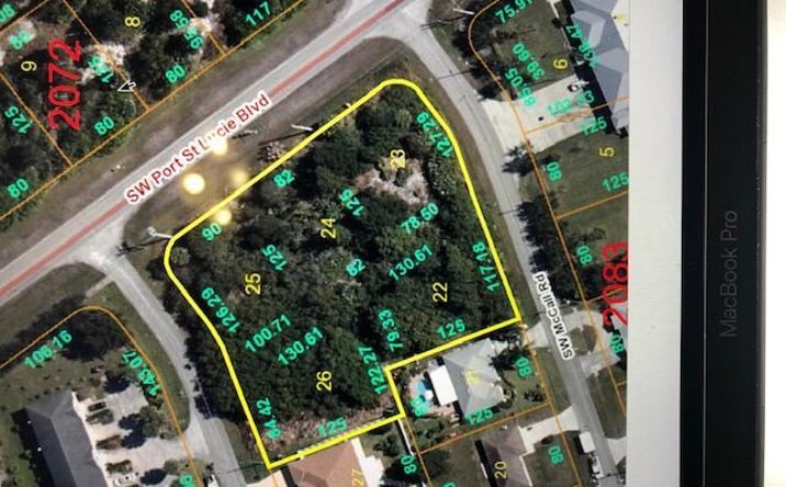 Pictures of Land property located at 909 SW Mccall Road, Port St. Lucie, FL 34953 for sales - image #1