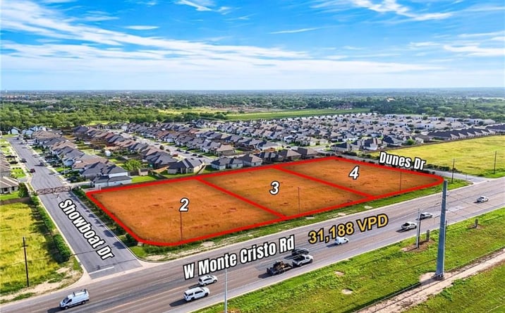 Pictures of Land property located at TBD Lot 3 W Monte Cristo Road, Edinburg, TX 78541 for sales - image #1