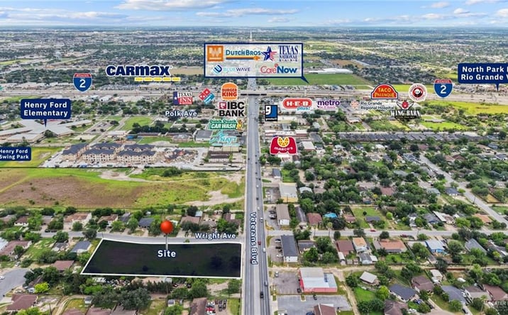 Pictures of Land property located at 601 N Veterans Blvd, San Juan, TX 78589 for sales - image #1