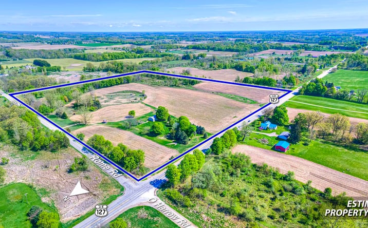 Pictures of Land property located at 2951 N Meridian Rd, Hudson, MI 49247-9614 for sales - image #1